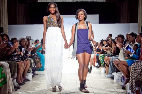 Fikirte Addis at Africa Fashion Week