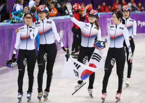 Korean Women's 3,000m Short-track Relay Team